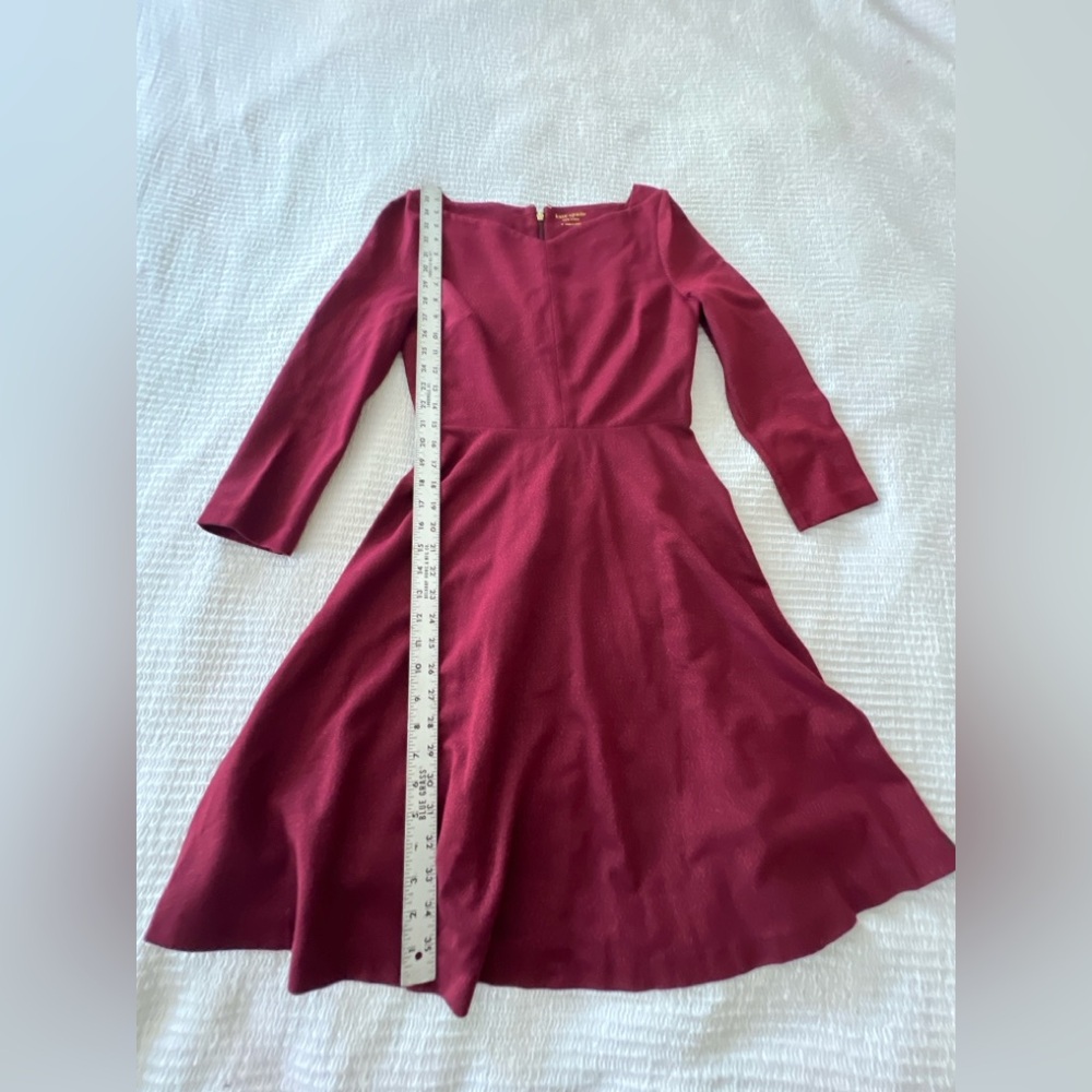 Tory Burch  Burgundy Women's Dress Size 4 Viscose